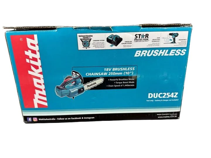 Makita 18V Brushless Chainsaw 250mm - Tool Only - No Chain Included - Mega Cash Sydney