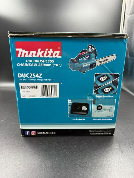 Makita 18V Brushless Chainsaw 250mm - Tool Only - No Chain Included - Mega Cash Sydney
