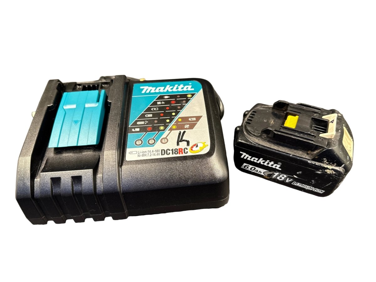 Makita - 6.0Ah 18V Battery & Charger - Mega Cash Sydney