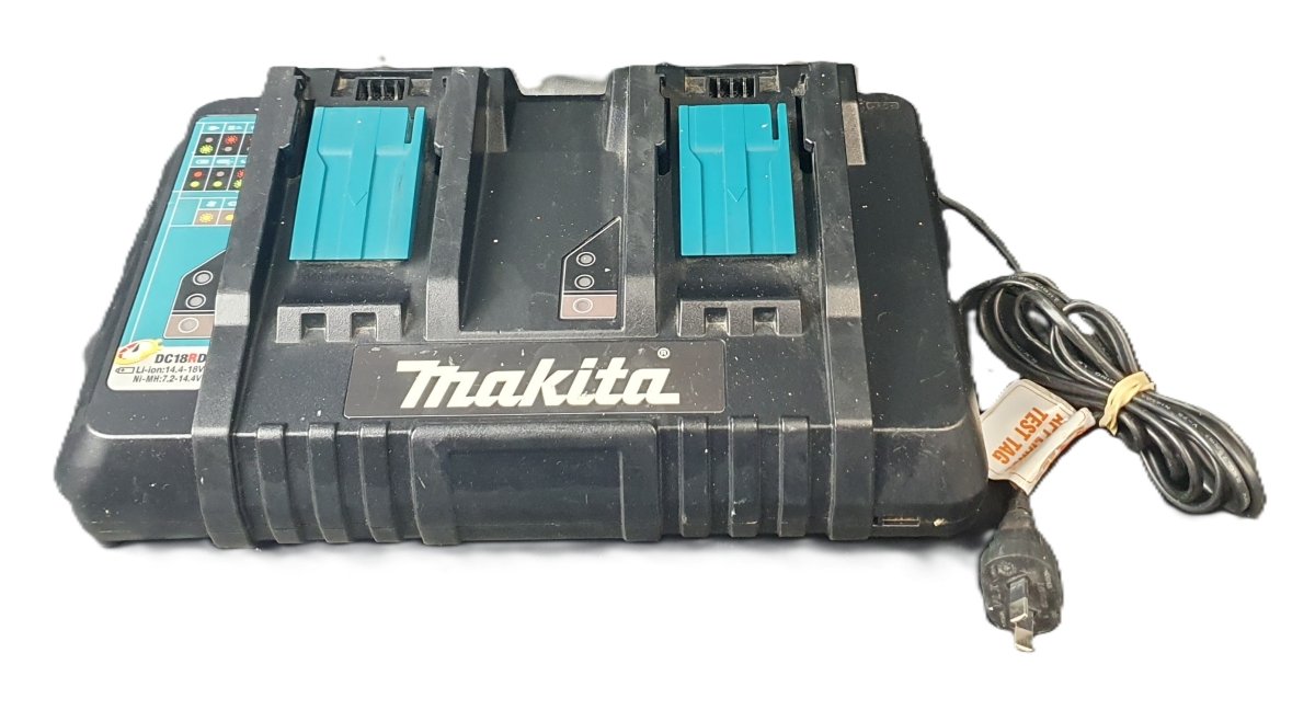 MAKITA - DC18RD - Same Time Dual Port Rapid Charger - Mega Cash Sydney