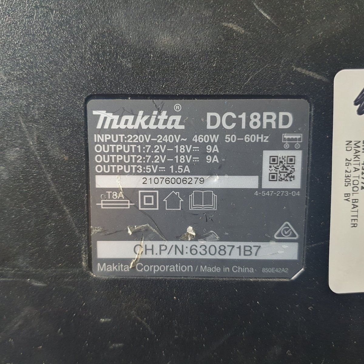 MAKITA - DC18RD - Same Time Dual Port Rapid Charger - Mega Cash Sydney