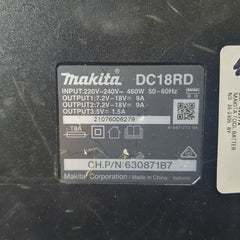 MAKITA - DC18RD - Same Time Dual Port Rapid Charger - Mega Cash Sydney