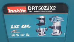 Makita DRT50ZJX2 - 18V Cordless Brushless Laminate Trimmer Kit - RRP $520 - Mega Cash Sydney