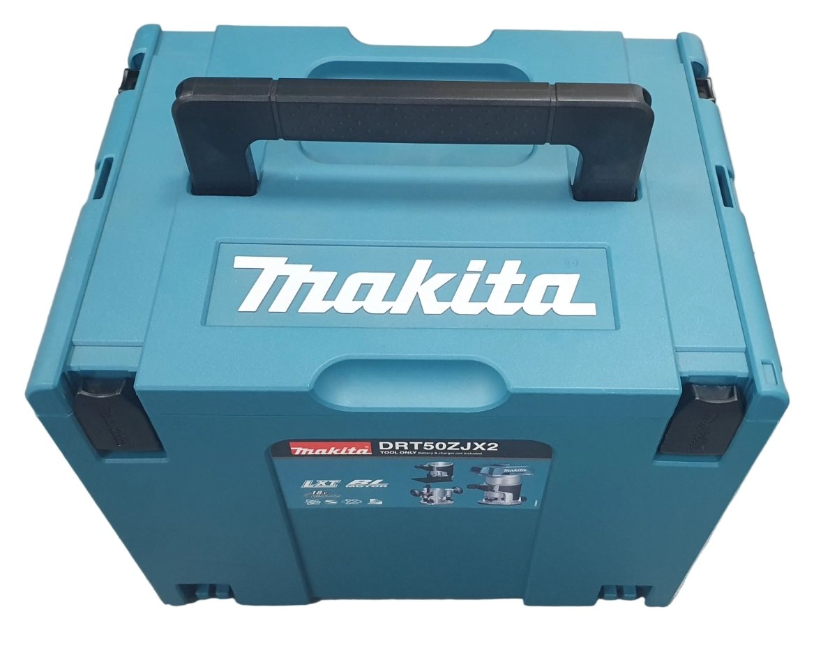 Makita DRT50ZJX2 - 18V Cordless Brushless Laminate Trimmer Kit - RRP $520 - Mega Cash Sydney