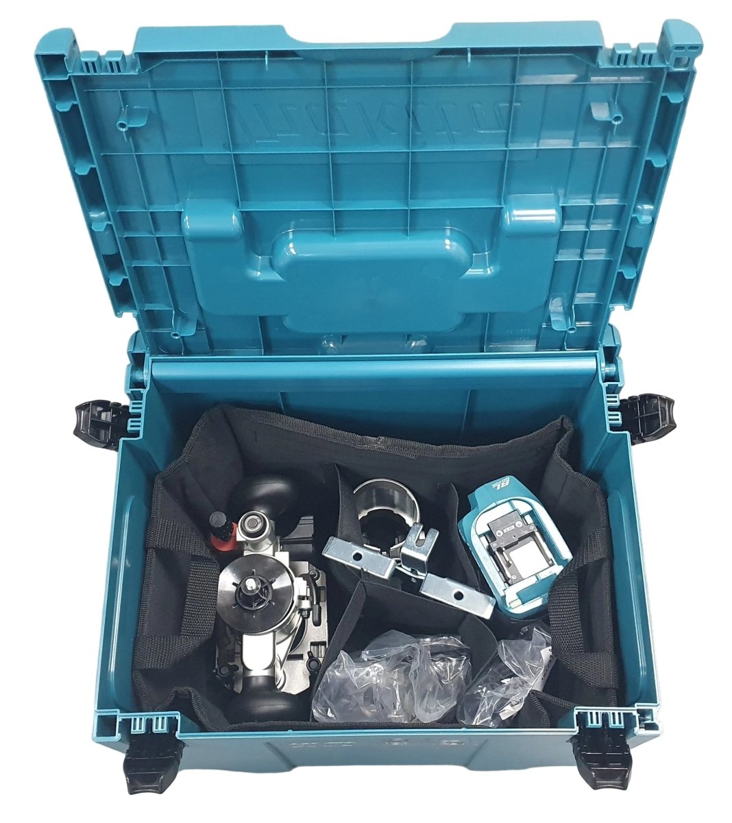 Makita DRT50ZJX2 - 18V Cordless Brushless Laminate Trimmer Kit - RRP $520 - Mega Cash Sydney