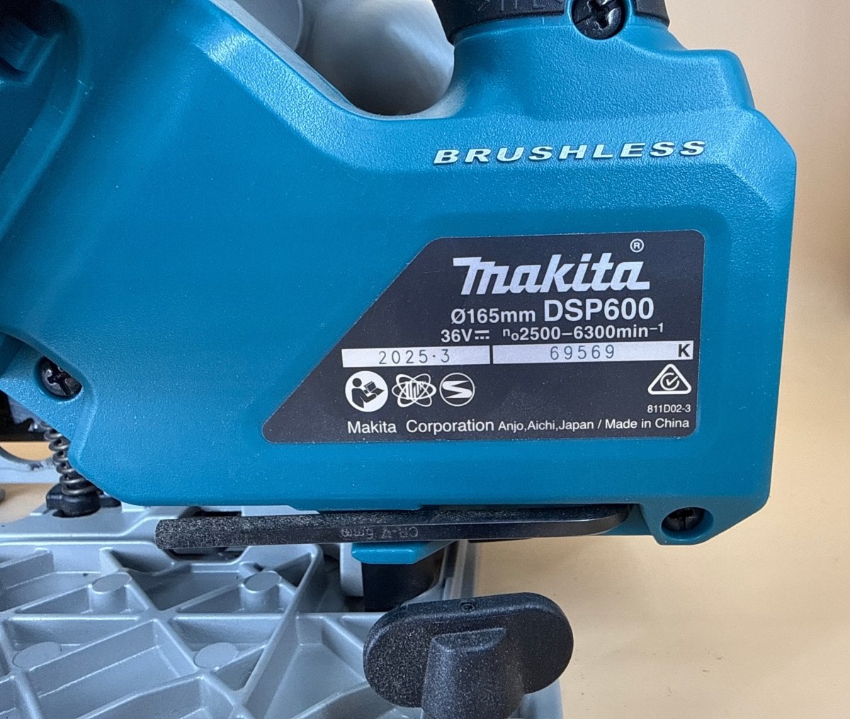 Makita - DSP600ZJ - Cordless Brushless Plunge Cut Saw Kit - Mega Cash Sydney