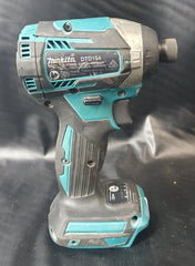 Makita - DTD154 - 18V 4-Mode - Li-ion Cordless Brushless Impact Driver - Skin Only - Mega Cash Sydney