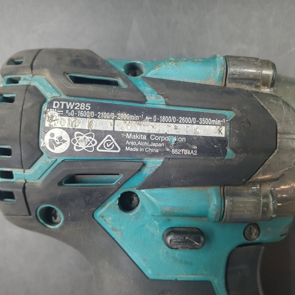 Makita - DTW285 - 18V Impact Wrench - Skin Only - Mega Cash Sydney