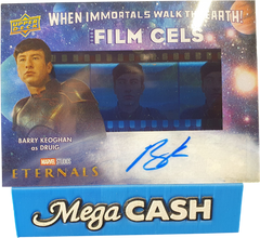 Marvel Studios - Film Cels - Upper Deck - Eternals - Barry Keoghan as Druig - Signed - Mega Cash Sydney