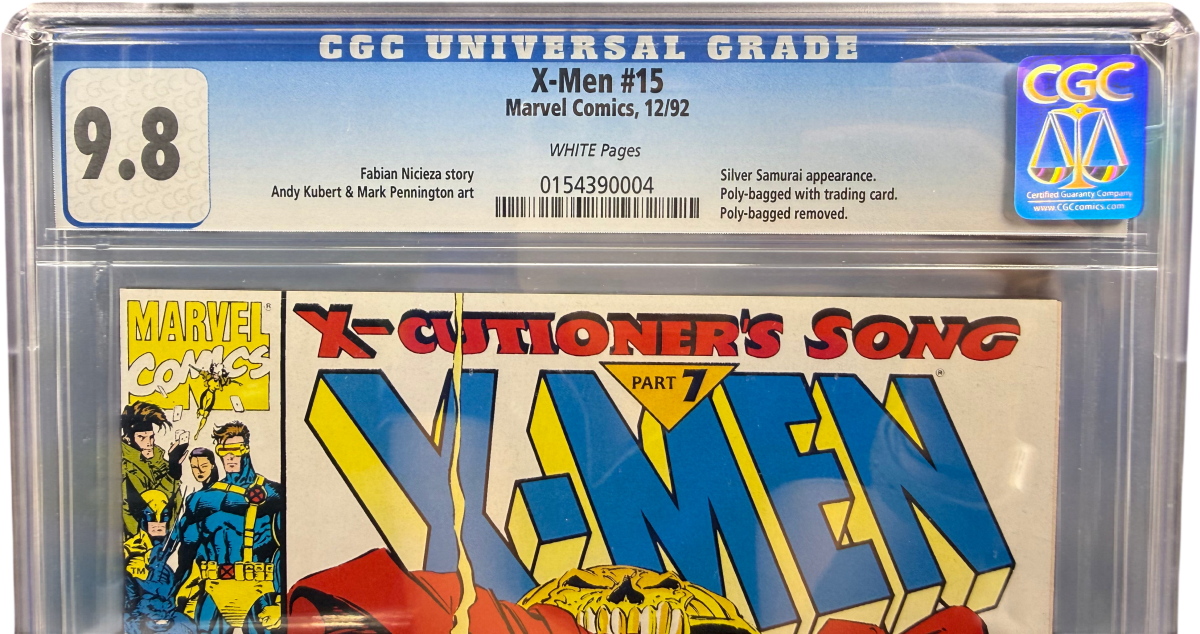 Marvel X - Men - COMIC 15 Dec 1992 - CGC 9.8 - Mega Cash Sydney