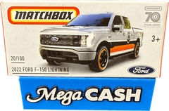 Matchbox Cars - 2022 Ford F - 150 Lightning - 20/100 - Mega Cash Sydney