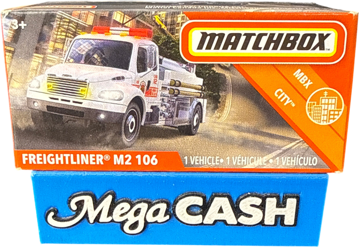 Matchbox Cars - Freightliner M2 106 MBX City - 34/100 - Mega Cash Sydney