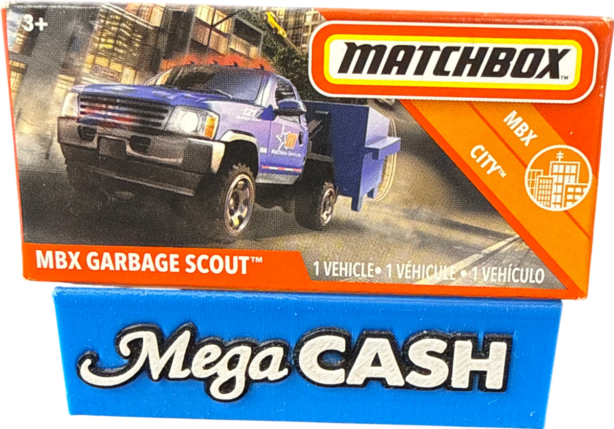 Matchbox Cars - MBX Garbage Scout MBX City - 10/100 - Mega Cash Sydney