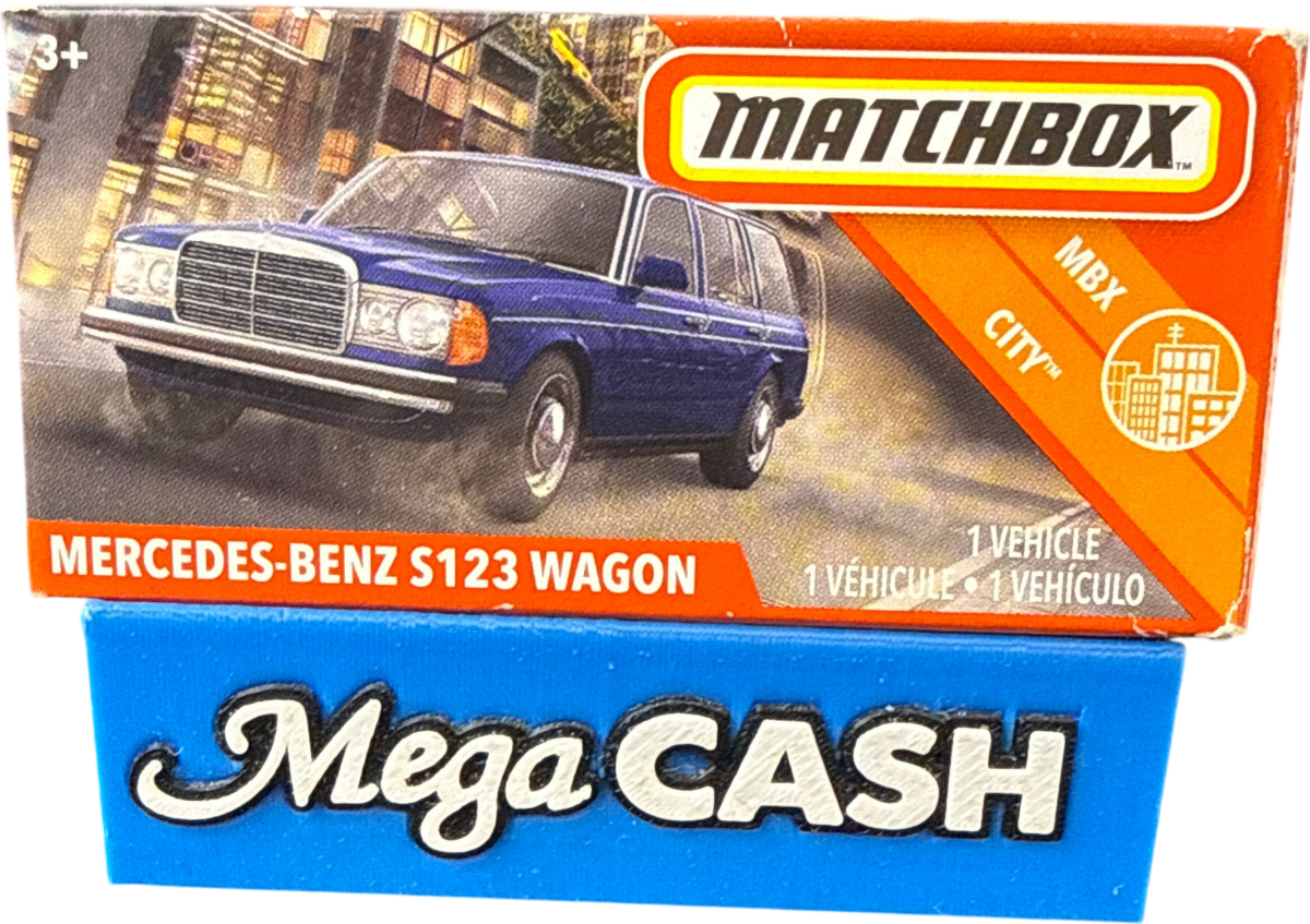 Matchbox Cars - Mercedes Benz S123 Wagon MBX City - 13/100 - Mega Cash Sydney