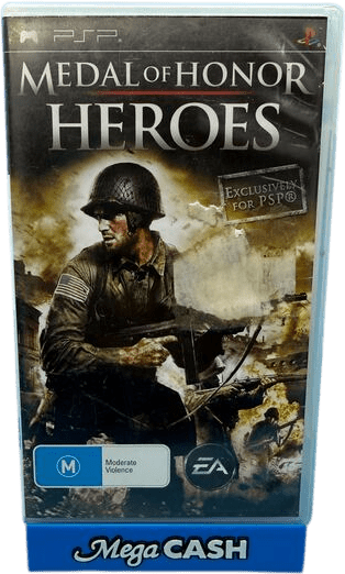 MEDAL OF HONOR HEROES - PSP GAME - Mega Cash Sydney