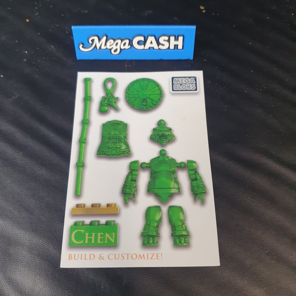 MEGA BLOKS - FIGURINE - EXCLUSIVE - (JADE) CHEN STORMSTOUT - WORLD OF WARCRAFT - Mega Cash Sydney