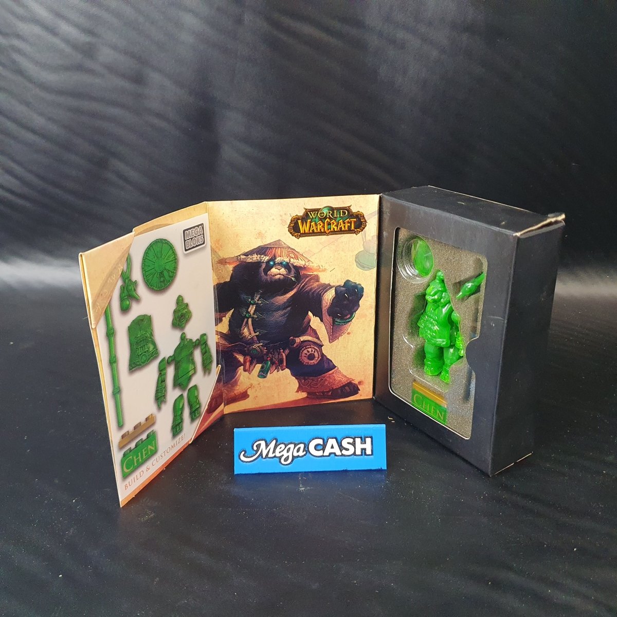 MEGA BLOKS - FIGURINE - EXCLUSIVE - (JADE) CHEN STORMSTOUT - WORLD OF WARCRAFT - Mega Cash Sydney