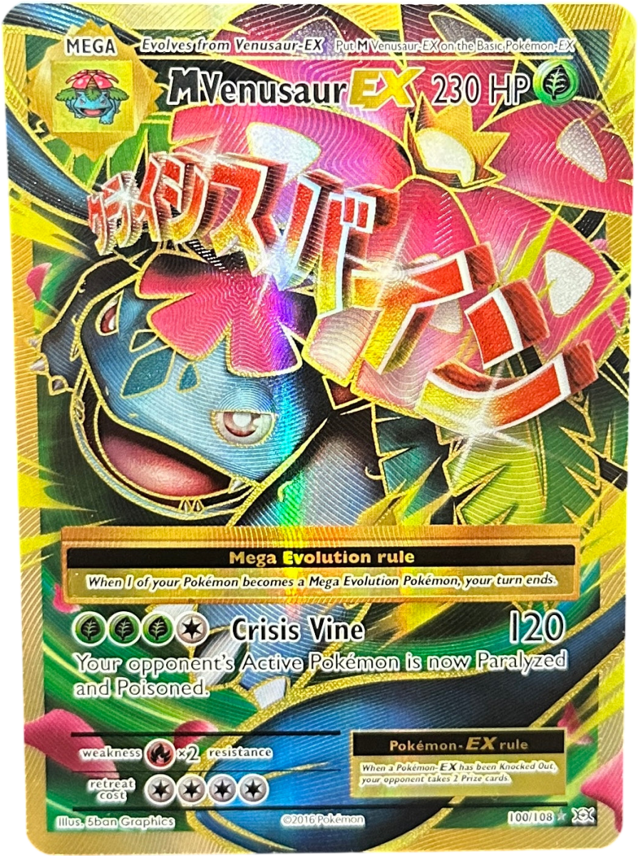 Mega Venusaur EX - XY Evolutions - 100/108 - Mega Cash Sydney
