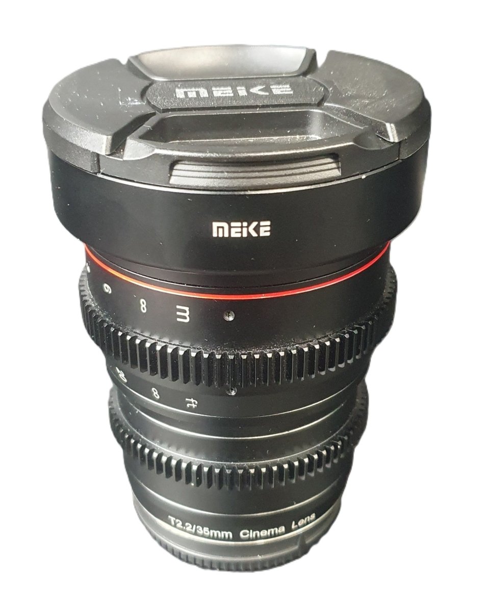 Meike 35mm T2.2 Manual Focus Cinema Camera Lens - Mega Cash Sydney