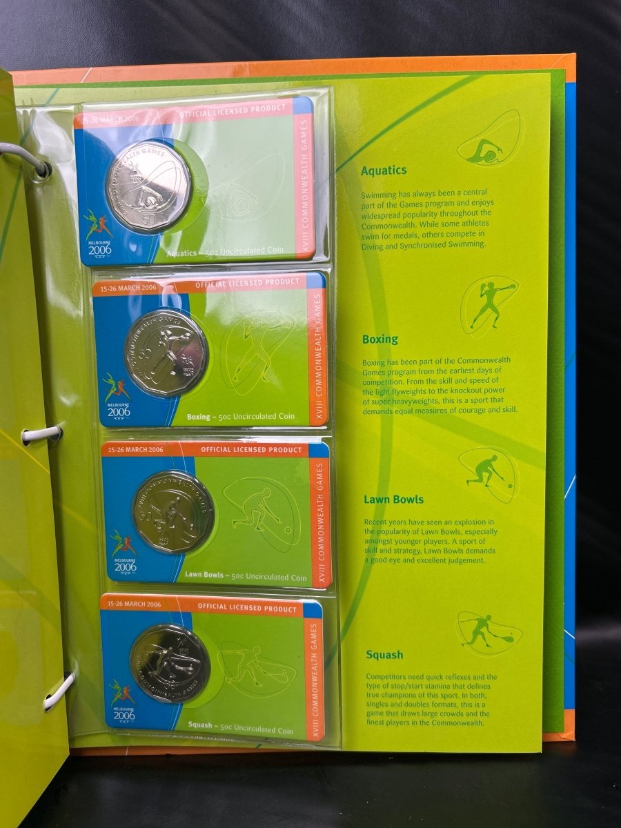 Melbourne 2006 Uncirculated Coin Collection Royal Australian Mint - Mega Cash Sydney