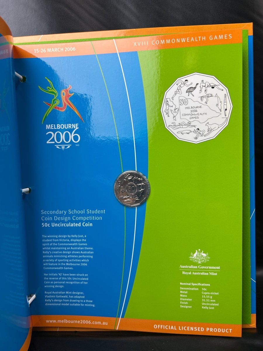 Melbourne 2006 Uncirculated Coin Collection Royal Australian Mint - Mega Cash Sydney