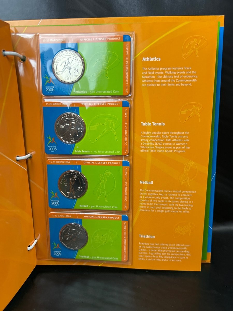 Melbourne 2006 Uncirculated Coin Collection Royal Australian Mint - Mega Cash Sydney