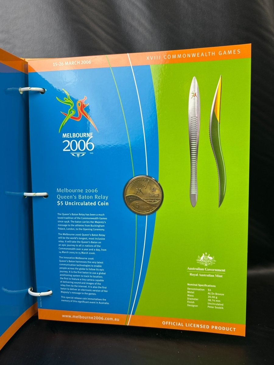 Melbourne 2006 Uncirculated Coin Collection Royal Australian Mint - Mega Cash Sydney