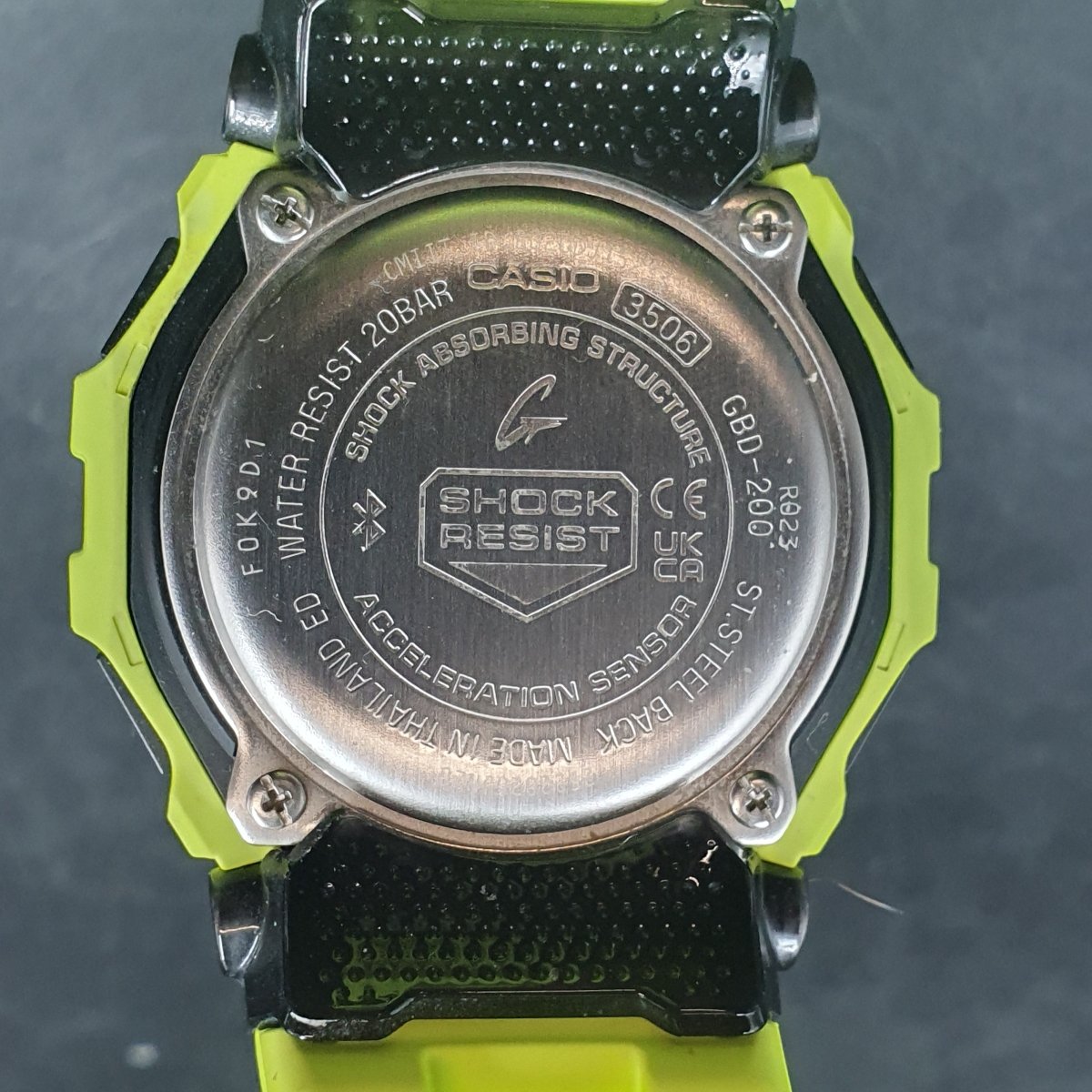MENS CASIO GSHOCK WATCH - 58.4GMS - 3506 - Mega Cash Sydney