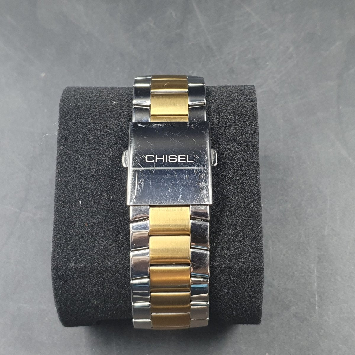 MENS CHISEL WATCH - 50.0GMS - 5829182 - CHRONOGRAPH - Mega Cash Sydney