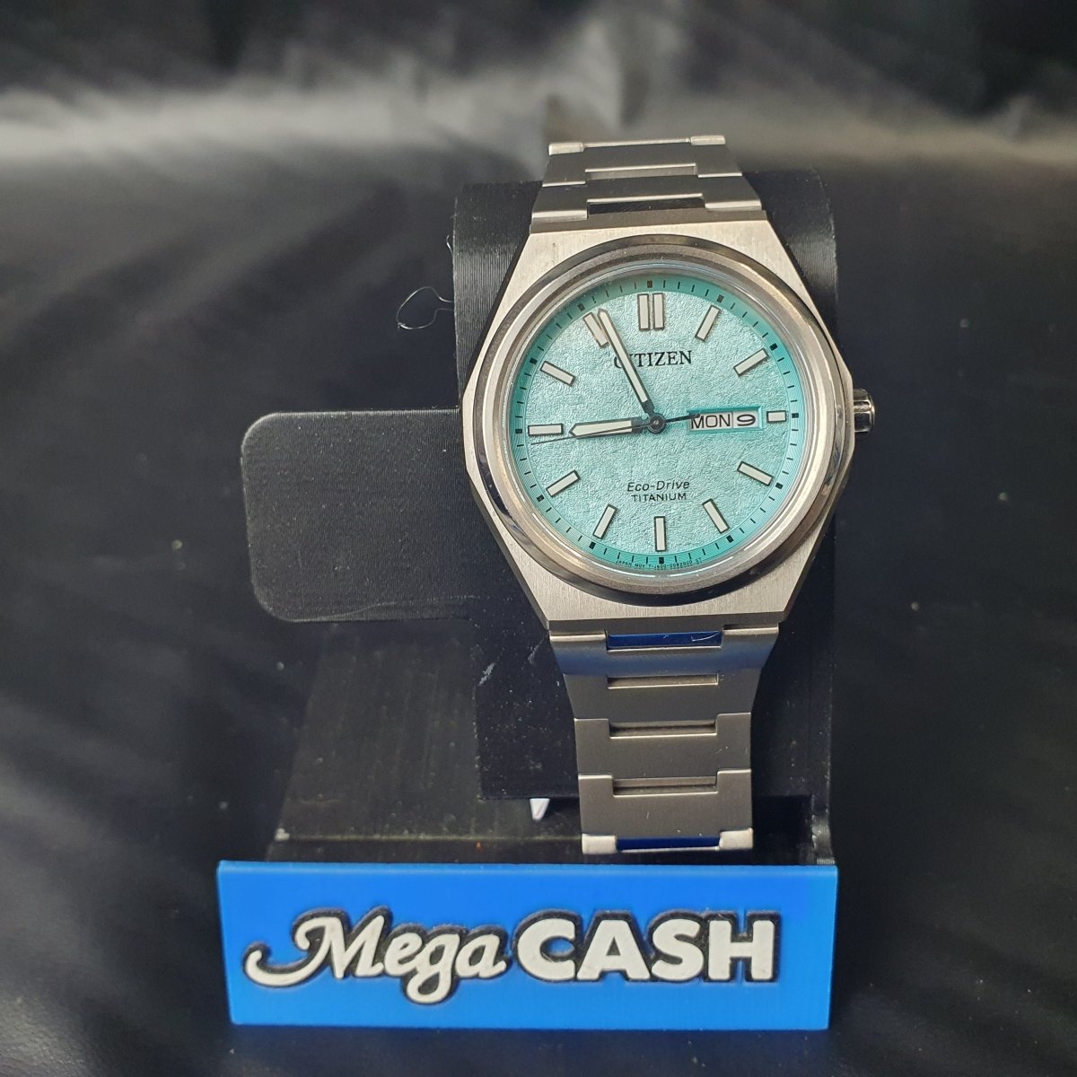 MENS - CITIZEN WATCH - AW0130 - 85M - STEEL BAND - ANALOGUE - WITH TAGS AND BOX - Mega Cash Sydney