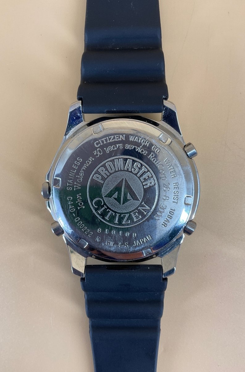 Men’s Citizen Watch - Promaster - Analog Display - Silicone Band - 810100 - Mega Cash Sydney