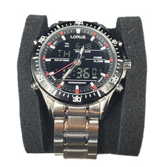 MENS LORUS WATCH - 50.0GMS - RW635AX-5 - SILVER STAINLESS STEEL BAND - Mega Cash Sydney