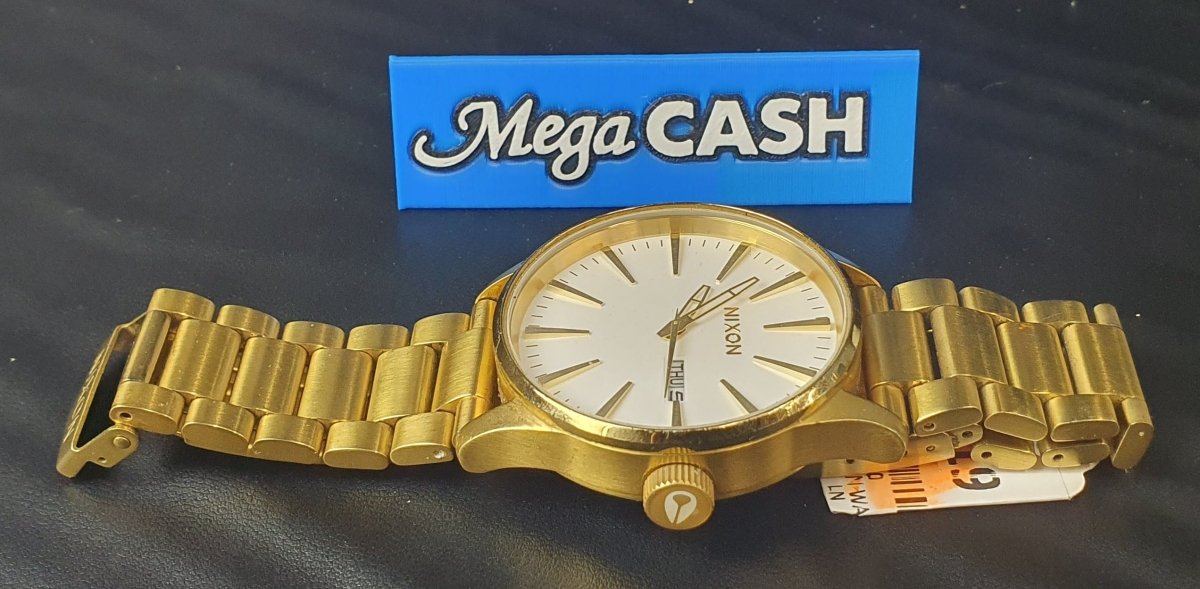 MENS - NIXON - ANALOGUE WATCH - NEVER BE LATE - The Sentry SS - Mega Cash Sydney