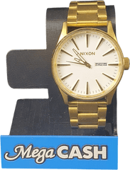 MENS - NIXON - ANALOGUE WATCH - NEVER BE LATE - The Sentry SS - Mega Cash Sydney