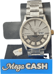 MENS - NIXON - ANALOGUE WATCH - STAR WARS - SENTRY SS - SILVER STEEL BAND - Mega Cash Sydney