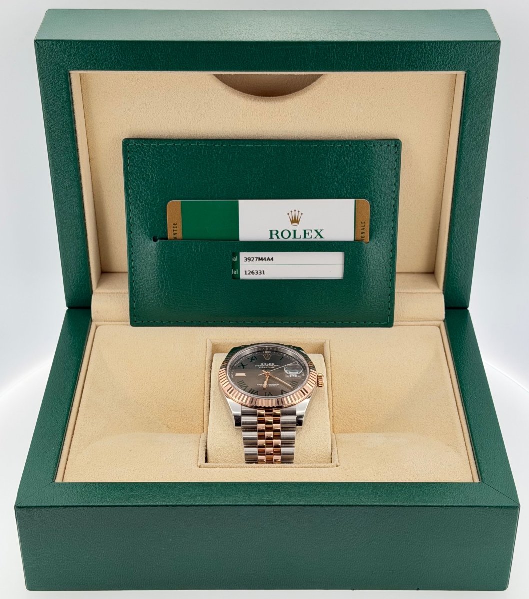 Men's Rolex Oyster Perpetual Datejust 41mm 2019 Steel and Everose Gold Jubilee Watch 126331 - Mega Cash Sydney