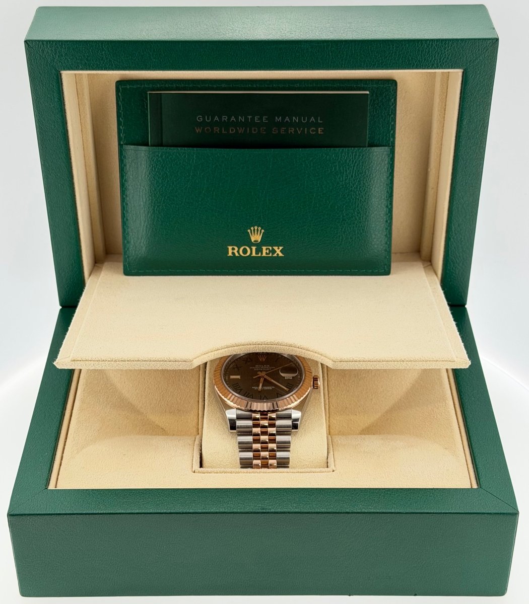 Men's Rolex Oyster Perpetual Datejust 41mm 2019 Steel and Everose Gold Jubilee Watch 126331 - Mega Cash Sydney