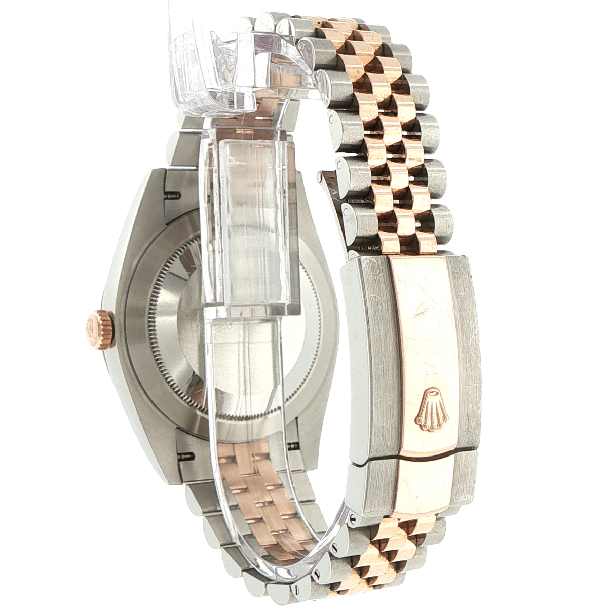 Men's Rolex Oyster Perpetual Datejust Steel and Everose Gold Jubilee Watch 126331 - Mega Cash Sydney