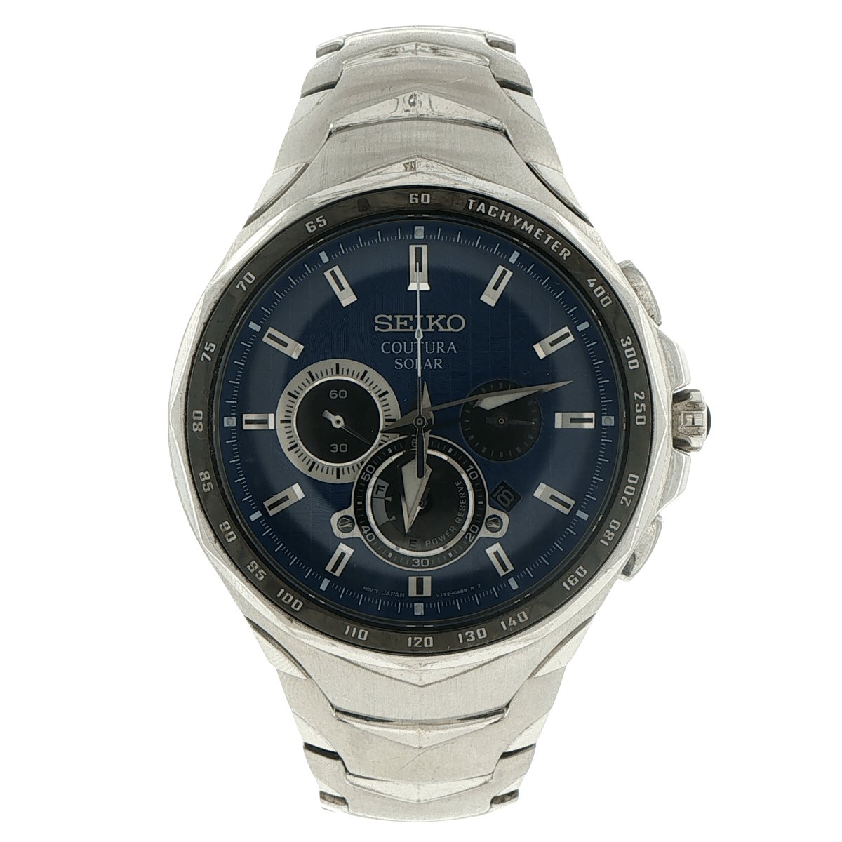 Men's Seiko Coutura 42mm Solar Watch V192-0AC0 - Mega Cash Sydney