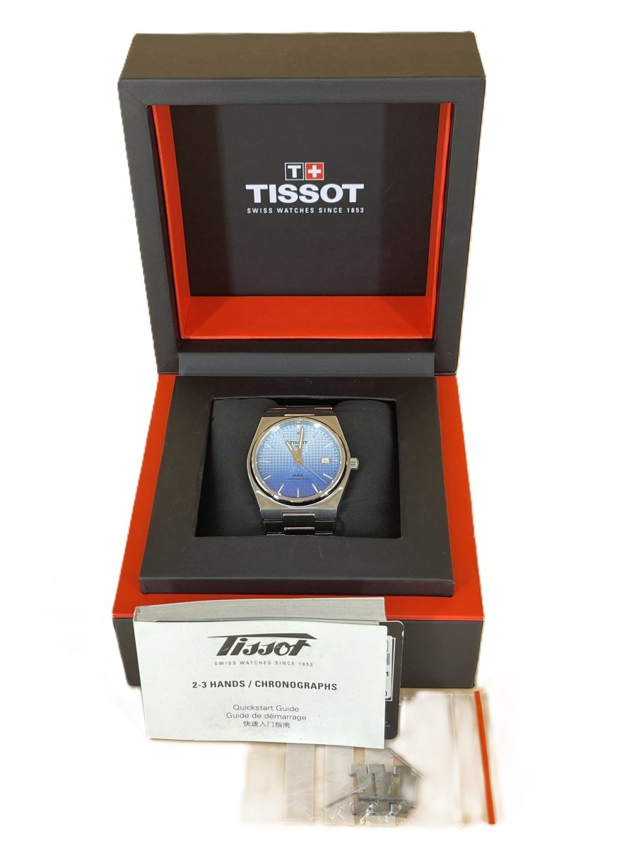 MENS TISSOT - ICE BLUE - PRX POWERMATIC 80 - Watch - Mega Cash Sydney