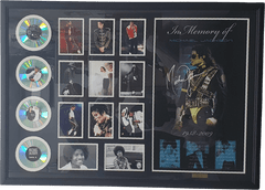Michael Jackson Limited Edition Comes with Certificate of Limitation and Frame - Mega Cash Sydney