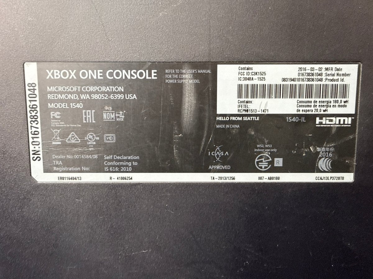 Microsoft - XBox One Console - 1540 - Mega Cash Sydney