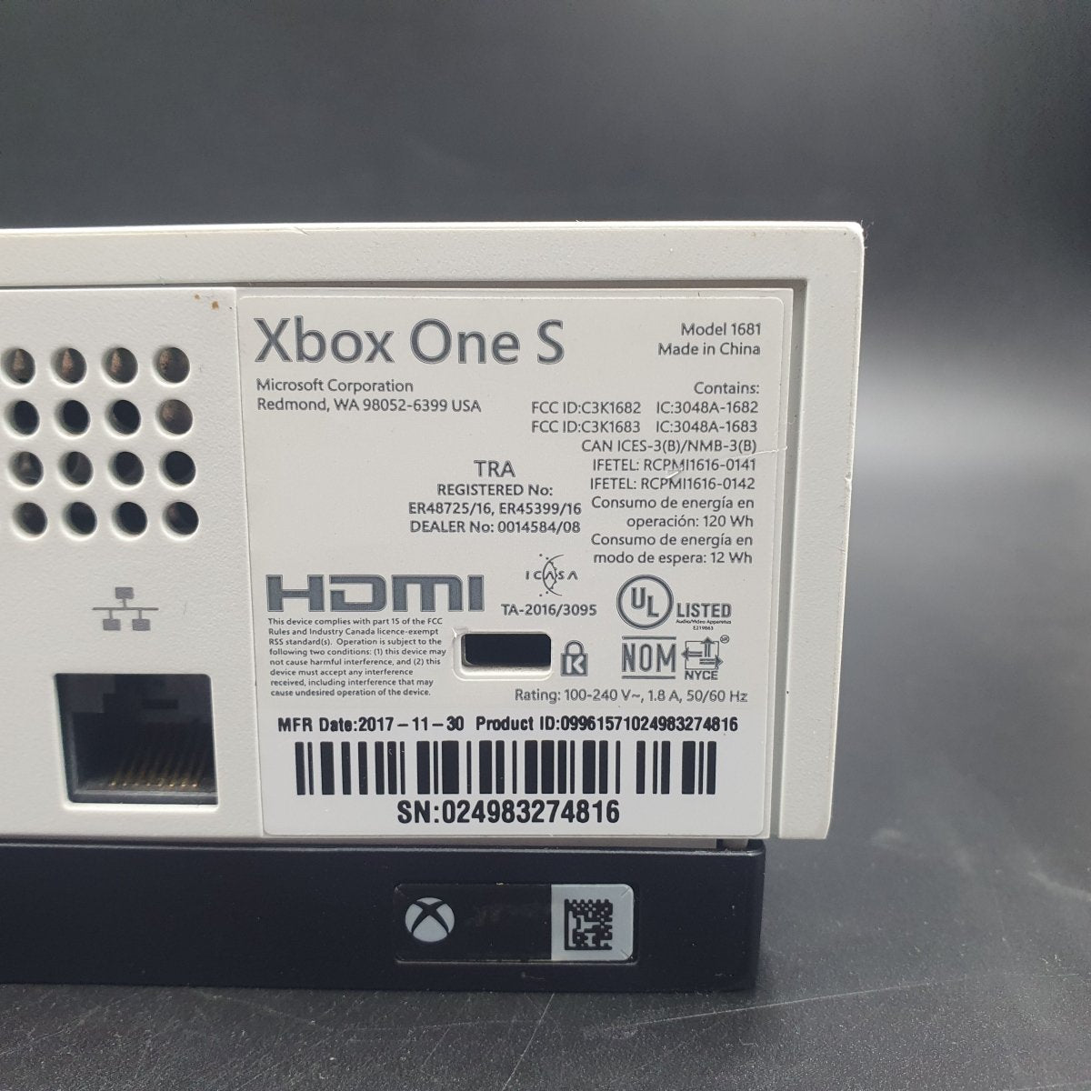 Microsoft Xbox One S 1681 1TB - Disc Edition - Mega Cash Sydney