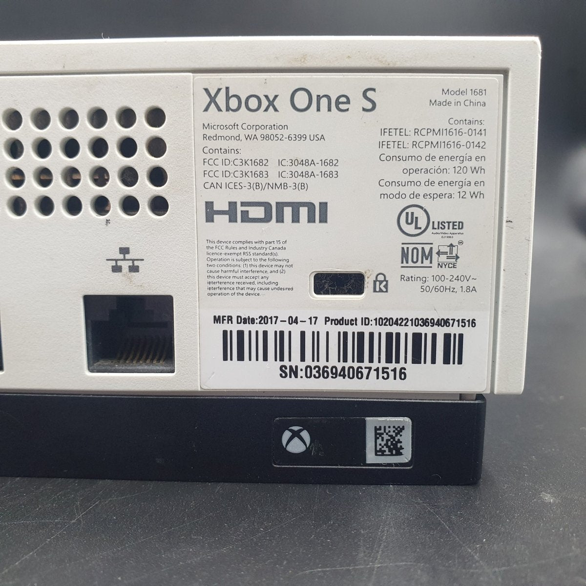 Microsoft Xbox One S 1681 500GB - Disc Edition - Mega Cash Sydney