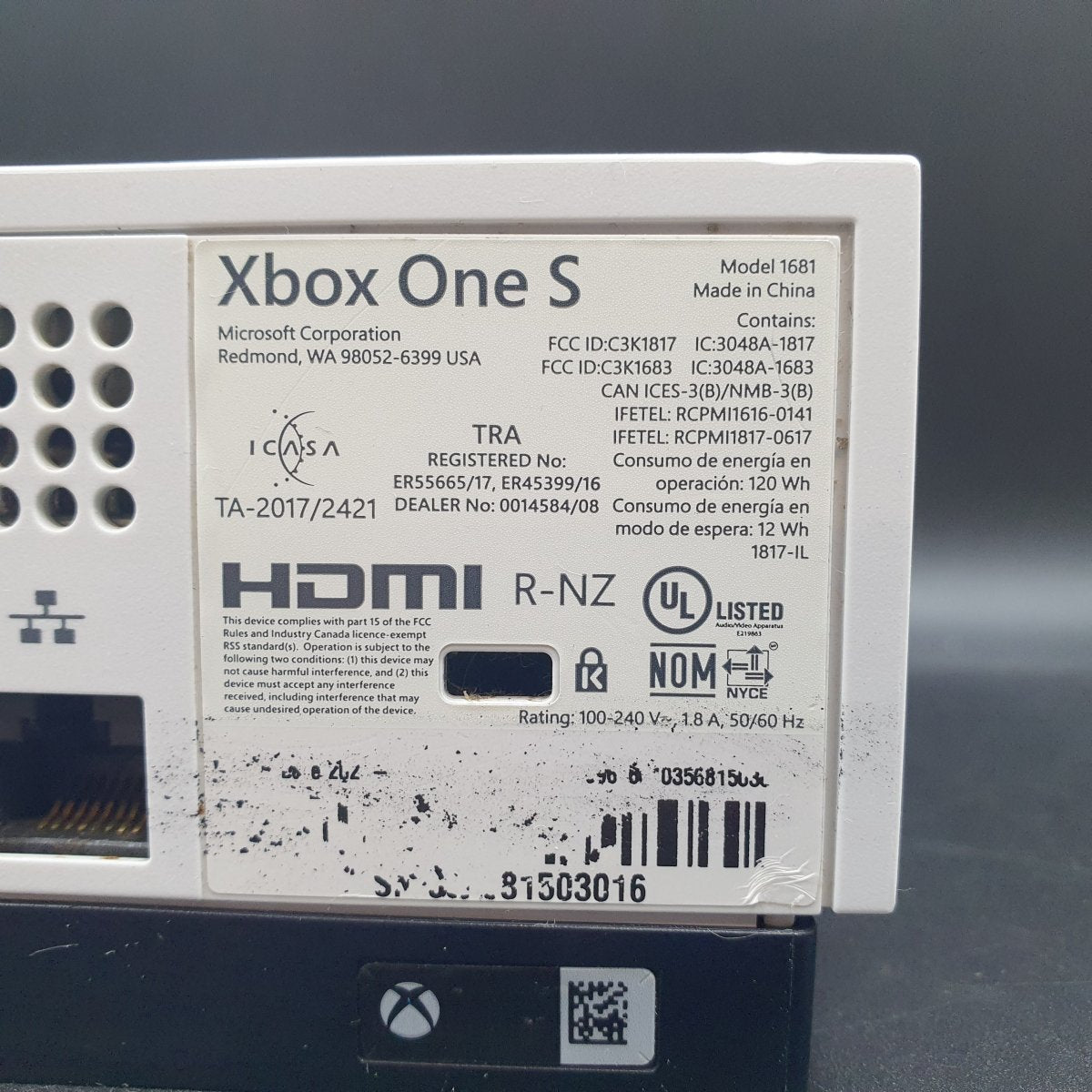 Microsoft Xbox One S 1681 (Console Only) - Mega Cash Sydney
