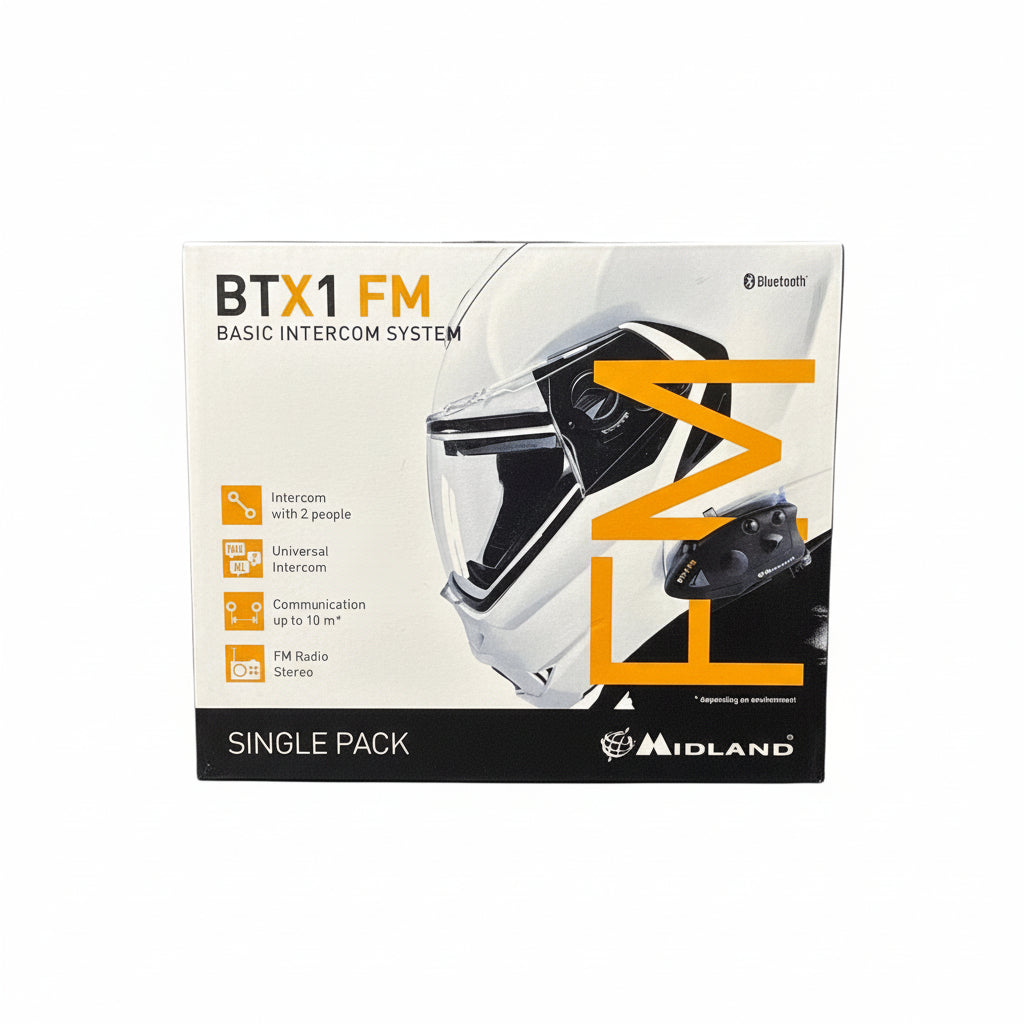 MIDLAND - BTX1 - Basic FM Intercom System - Single Pack - Mega Cash Sydney