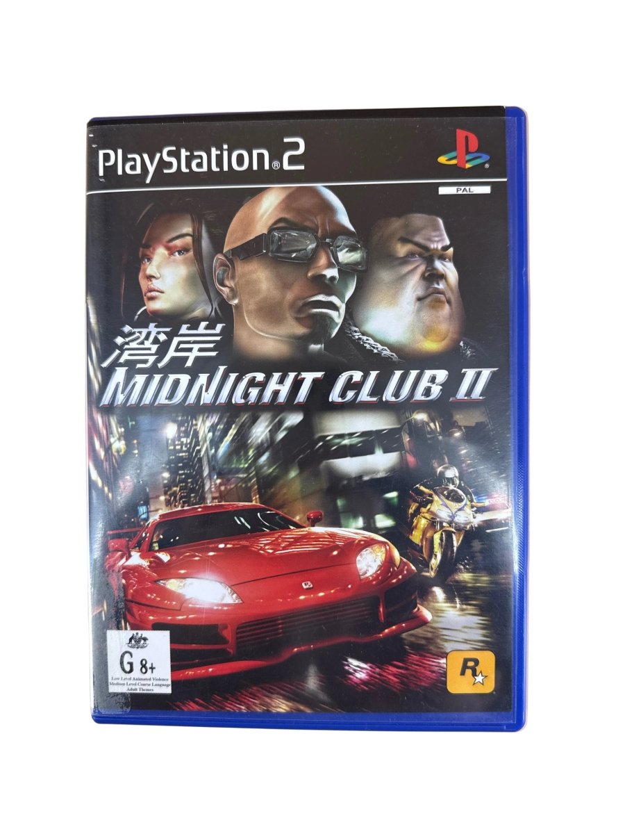 Midnight Club II (2) - PlayStation 2 Game - Mega Cash Sydney