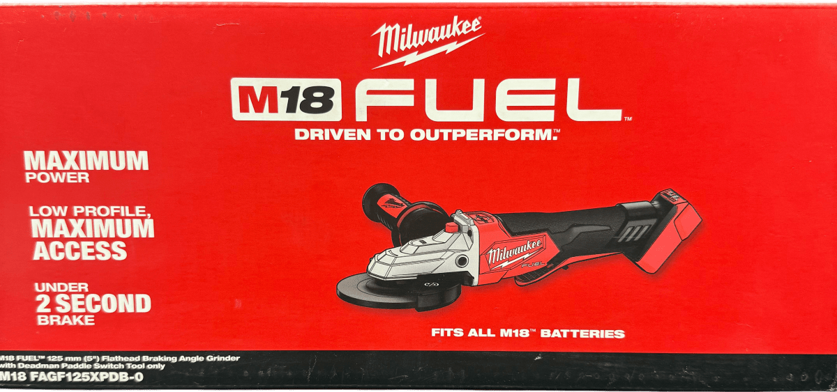 Milwaukee 125mm Angle Grinder M18 FAGF125XPDB - 0 Skin Only - Mega Cash Sydney