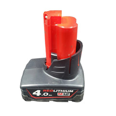 Milwaukee - 12v 4.0Ah Red Lithium Tool Battery - M12B4 - Mega Cash Sydney