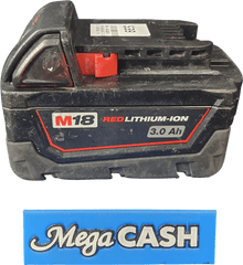 MILWAUKEE - 18V 3.0Ah - Tool Battery - M18BX - Mega Cash Sydney